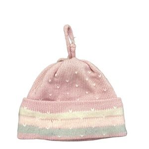 Capello Soft Pink & White Girls Hat OS
